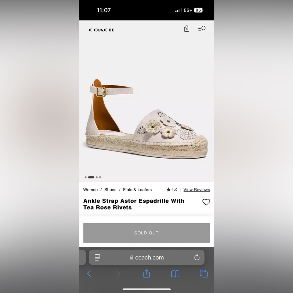 Coach Astor Espadrilles